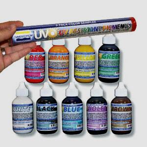 UVO Pigments - Colorants résistants aux UV