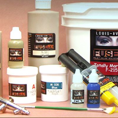 Peintures et pigments pour silicone