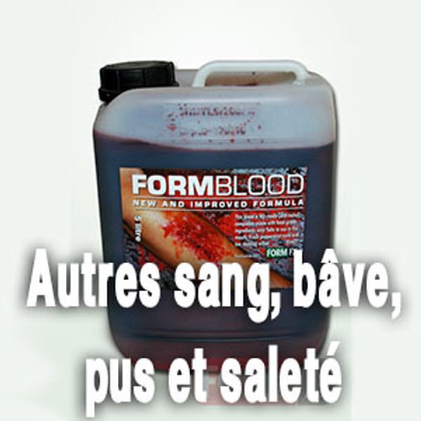 Sang, bave, pus, saleté - autres